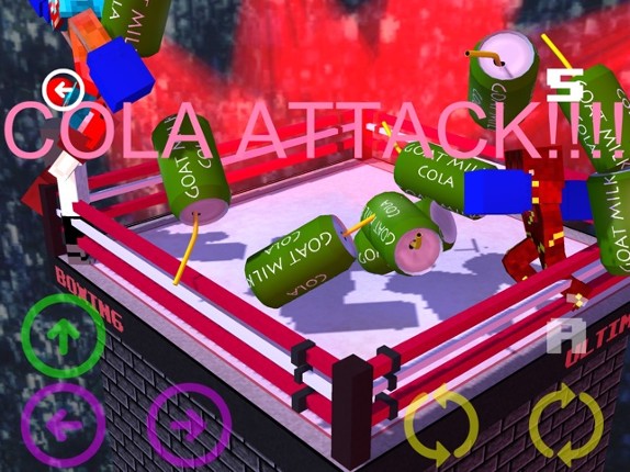 Blocky Boxing Match 3D - Endless Hunter Survival Craft Game (Free Edition) screenshot