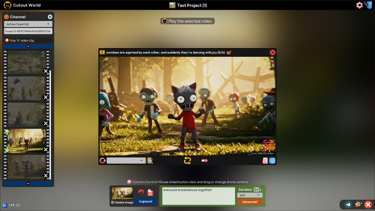 Cutout World screenshot