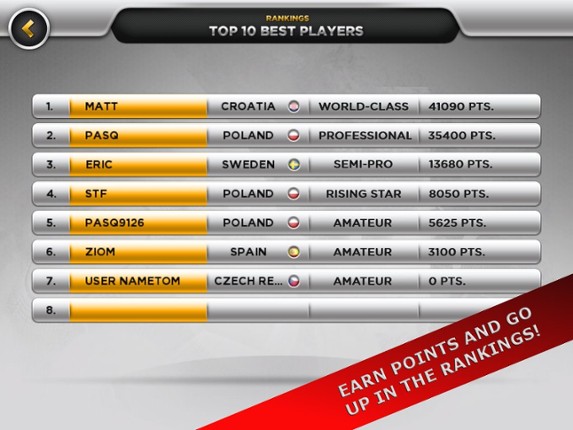 EuroGoal 2012 screenshot