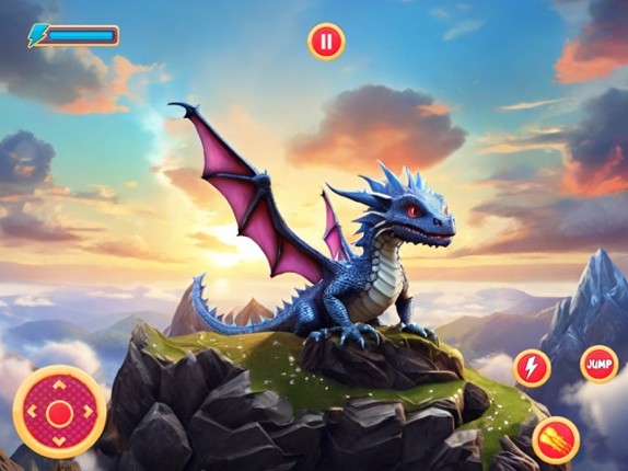 Flying Baby Dragon Pet Monster screenshot