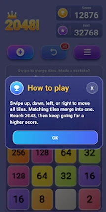 2048 Number Puzzle Image