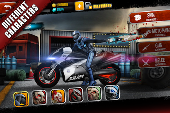 Death Moto 3 : Fighting  Rider Image