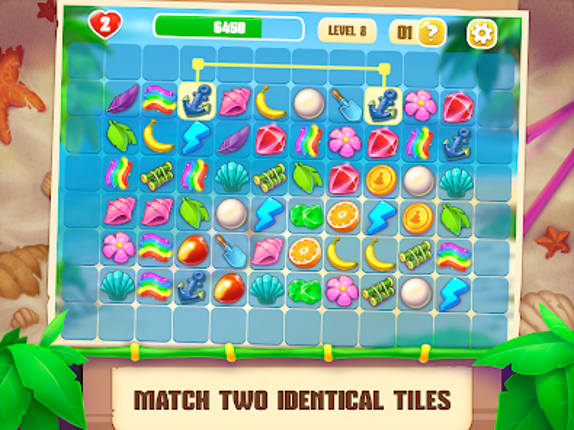 Onet Paradise: connect 2 tiles screenshot