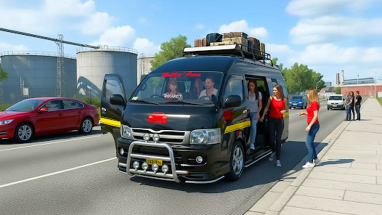 City Van Simulator: Coach Game screenshot