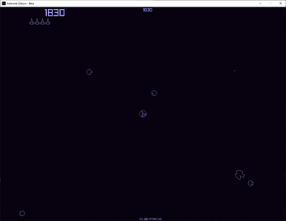 Asteroids Deluxe Image