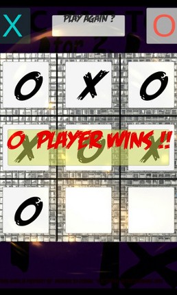 TIC TAC TOE for 2 screenshot