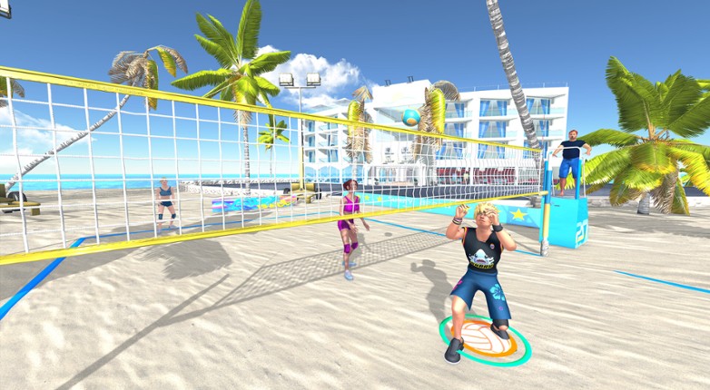 Highline Volleyball VR screenshot