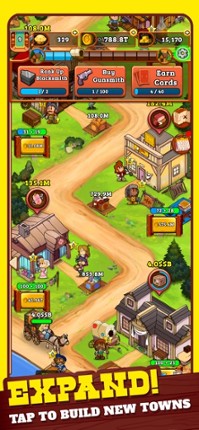 Idle Frontier: Western Tapper screenshot