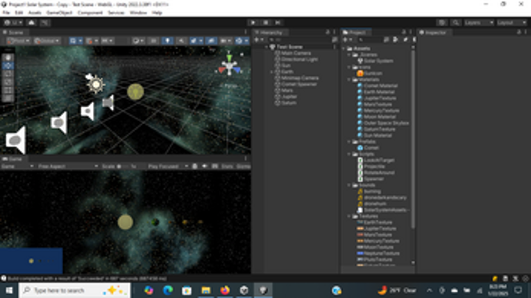 Isaac's Solar System Image