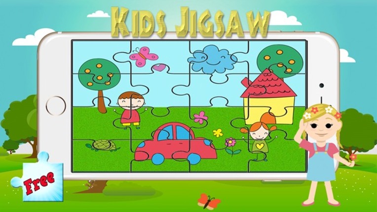 Kid Jigsaw Puzzles Games for kids 2 to 7 years old Image