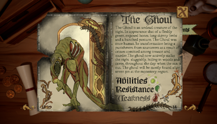 Oddbug Work Experience - Bestiary screenshot