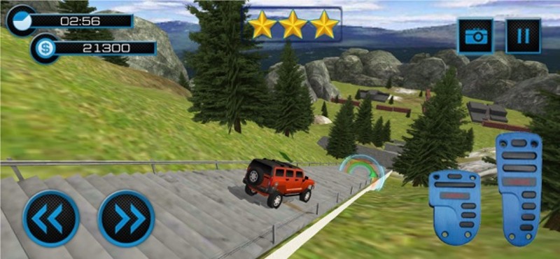 OffRoad Rover Stairs Challenge screenshot