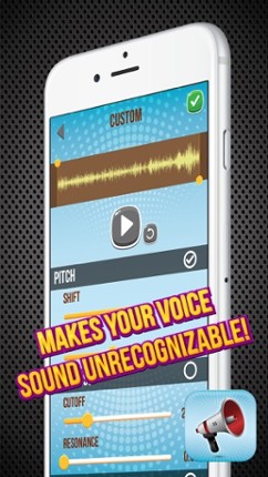 Sound Recording Editor - Change Your Voice and Make Pranks with Funny Special Effect.s screenshot