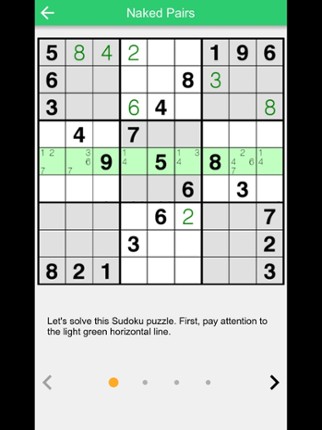 SUDOKU - 5700 original puzzles screenshot