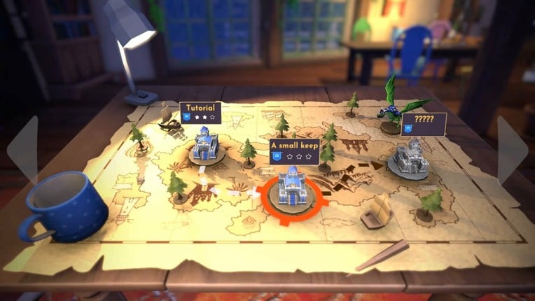 Table Tactics: physics-driven tabletop battles screenshot