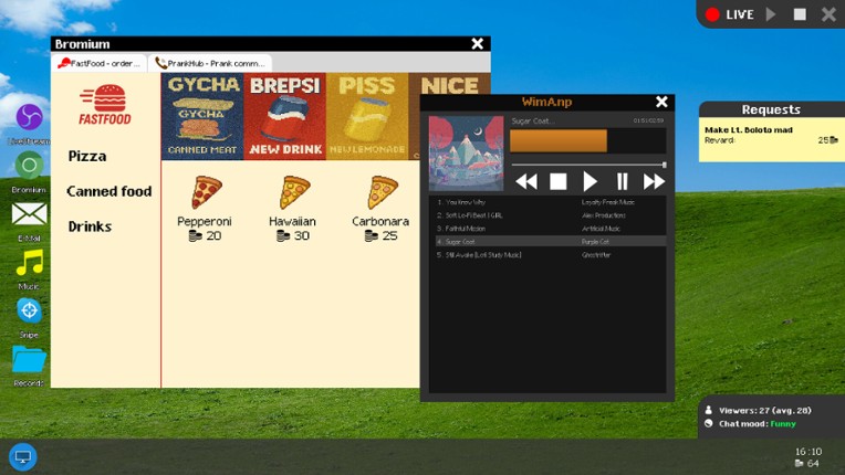 Techno Prank screenshot