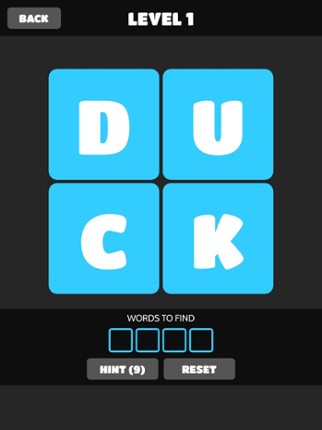 Word Crush Animals - Brain Puzzle Themes for Free by Mediaflex Games screenshot