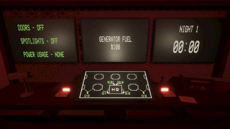 Backrooms Security Room screenshot