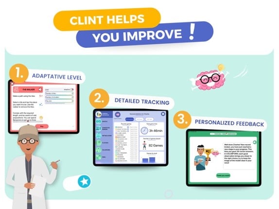 CLINT, your brain coach screenshot