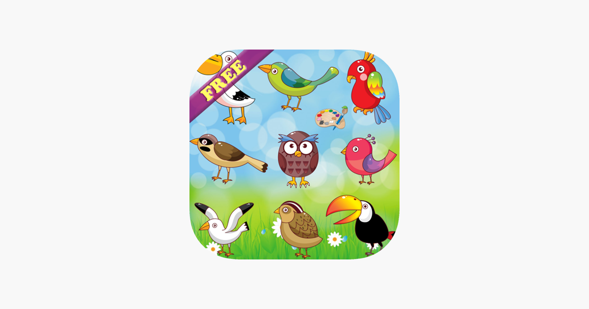Games like Coloring Book for Toddlers: Birds ! FREE Coloring Pages and Pictures