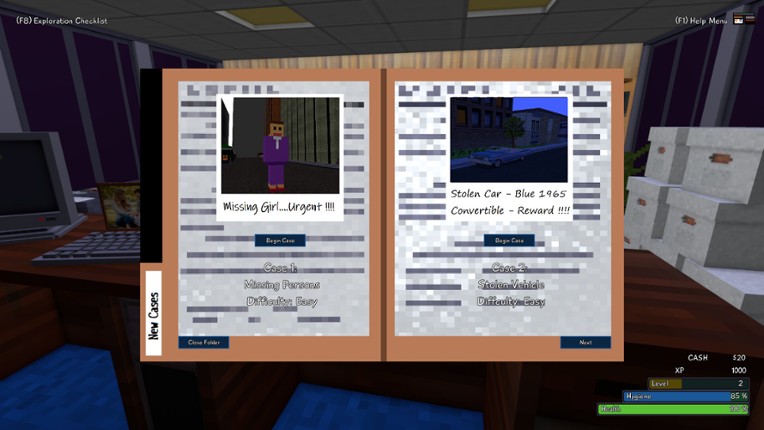 Detective Dave 3D RPG screenshot