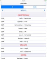 Football Fixtures  * Image