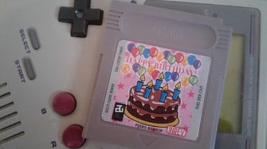 Game Boy Birthday Image