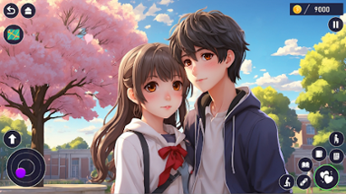 High School Love Anime Games Image