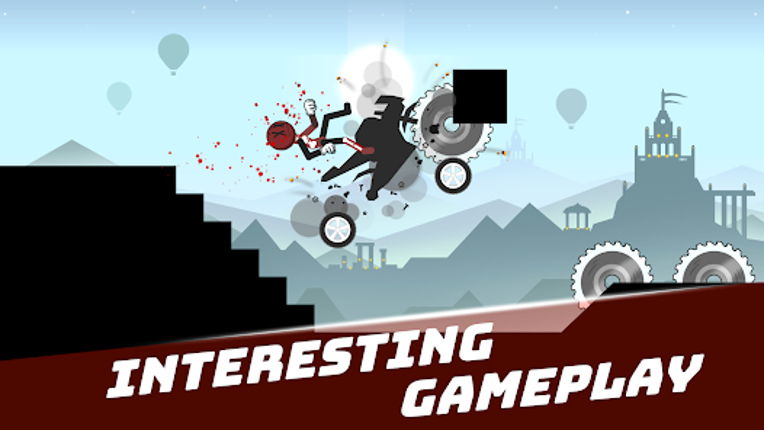 Ragdoll Dismount: Stickman Fly screenshot