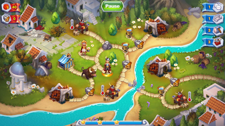 Ancient Saga: Vikings Puzzle screenshot