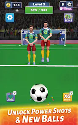 Bitcoin Goal Flick: Earn BTC screenshot