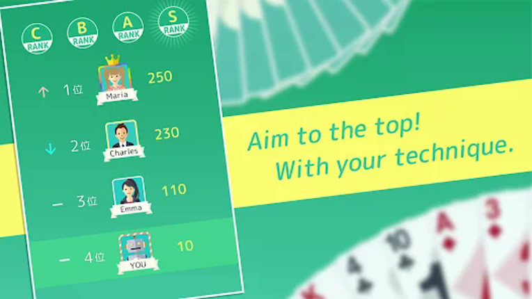 Sevens - Fun Classic Card Game screenshot
