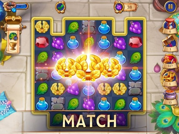 Jewels of Rome・Match-3 Empires Image