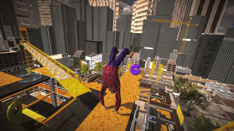 Parkour Game Simulator Rooftops Stunts screenshot