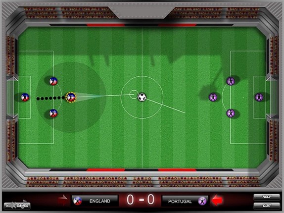 Pocket Soccer League - the Best Finger Soccer Game screenshot