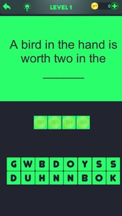 Proverbs fun quiz Image