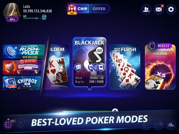 Rest Poker : Texas Holdem Game screenshot