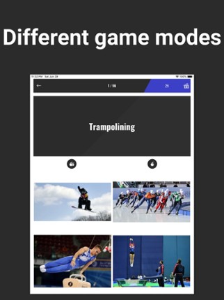 Sports games: sport quiz Image