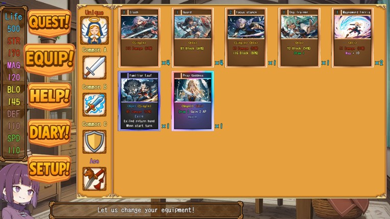SummonArk -Deck Building Roguelite- screenshot