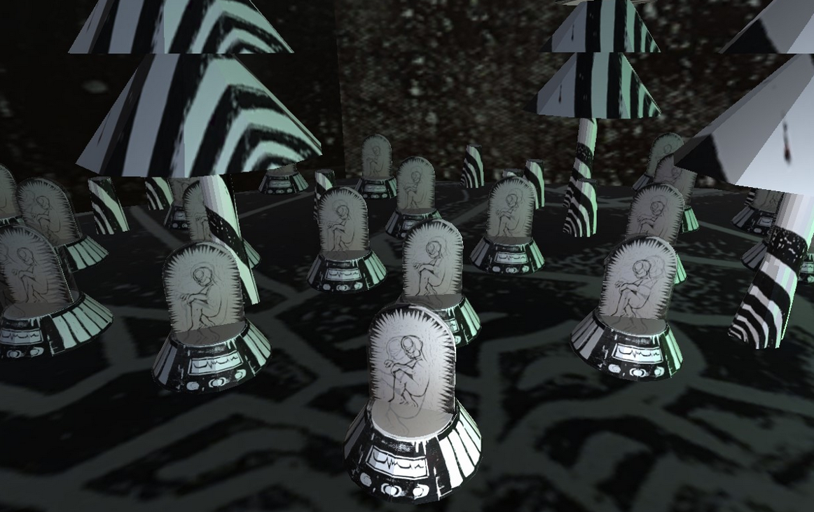 Games like V-ART "You can walk only here"