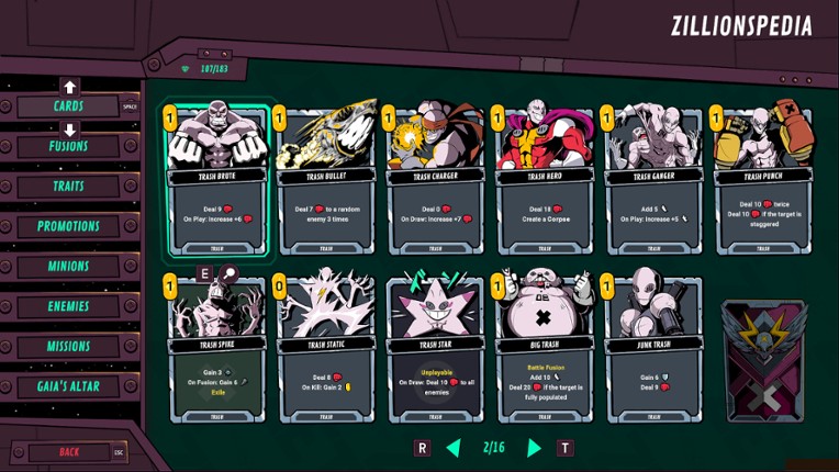 Zet Zillions screenshot