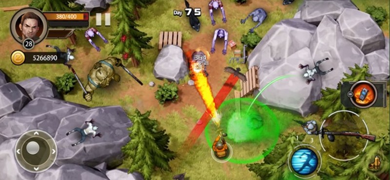 Zombie Army- Survival 100 Days screenshot