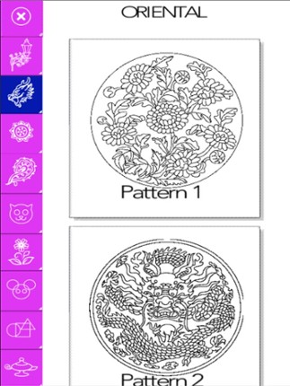 Adult Coloring Book - Free Fun Games for Stress Relieving Color Therapy and Share screenshot