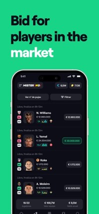 BEMANAGER - Fantasy Soccer screenshot