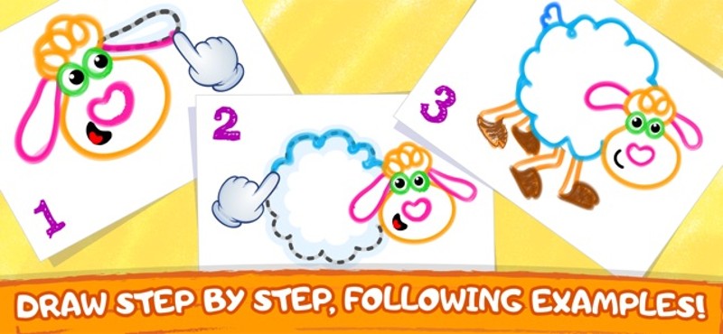 Bini Coloring & Drawing Games screenshot