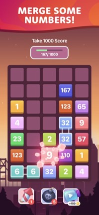 Blocks Merge Go — Number Game screenshot