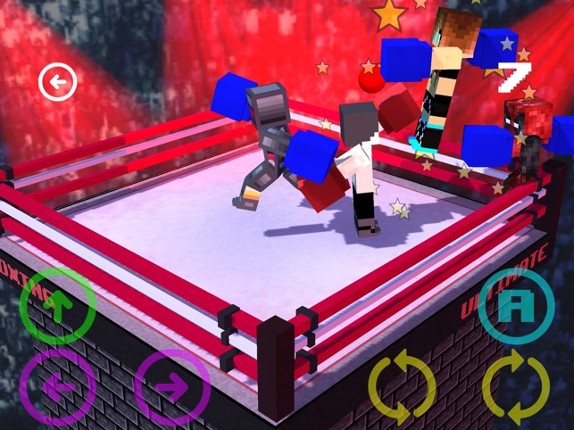 Blocky Boxing Match 3D - Endless Hunter Survival Craft Game (Free Edition) screenshot