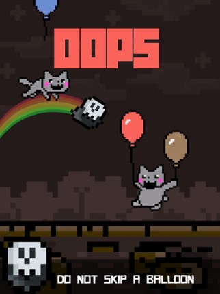 Break the Balloons: ghost town screenshot