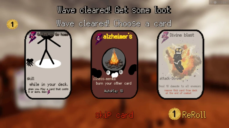 Cards of Action screenshot