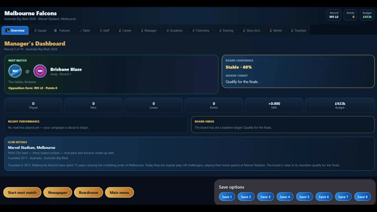 Cricket Management Tycoon Image